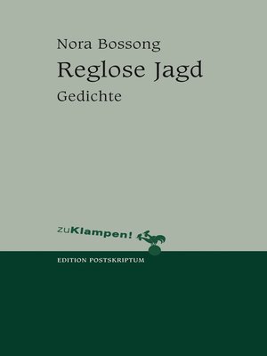 cover image of Reglose Jagd